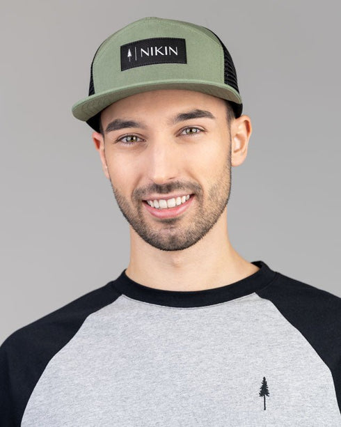 TreeCap 7Panel Trucker NIKIN Pickle